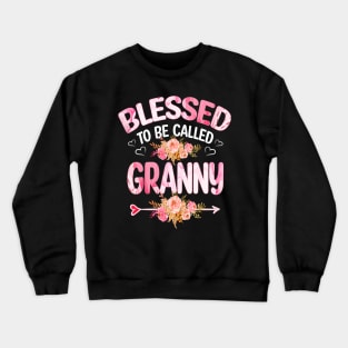 granny - blessed to be called granny Crewneck Sweatshirt